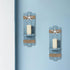Set 2 SOMTO Beach Starfish Wall Candle Sconces Decor,Ocean Themed Wall-Mount Candle Holders, Coastal Farmhouse Nautical