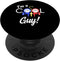 Cool Guy Air Conditioner Repair A/C Tech Heating Cooling Men PopSockets Standard PopGrip