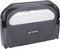 San Jamar TS510TBK Toilet Seat Cover Dispenser, Black Pearl