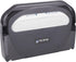 San Jamar TS510TBK Toilet Seat Cover Dispenser, Black Pearl