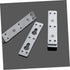 Holibanna 12 Pcs Bed Replacement Connectors, Hinge Hardware for Furniture Repair, Bed Rail Hanger Accessories