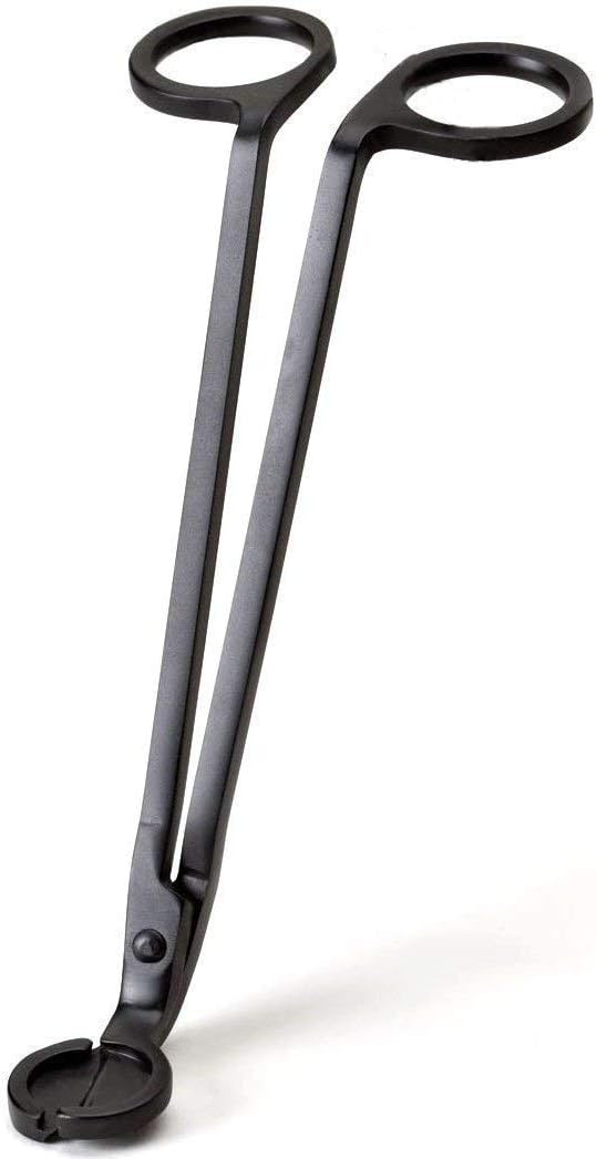 Candle Wick Trimmer, Wick Clipper Cutter Scissor (Matte Black)