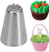 Symphony Wire Tips, Stainless Steel Icing Piping Nozzles for Pastry Fondant Tools (Grass)
