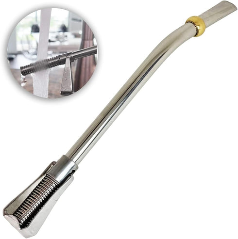 Stainless Steel Yerba Mate Spring Bombilla (Straw) Made in Argentina with Unique Disassembling Spring System