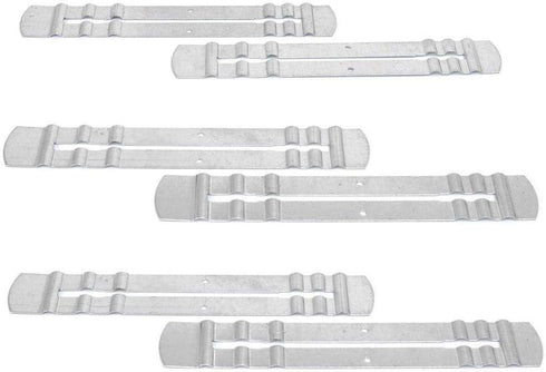 BedClaw Anti-Wobble Bed Rail Shims - Set of 6