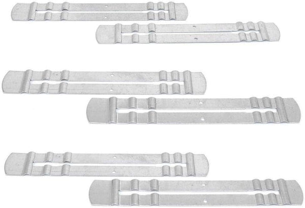 BedClaw Anti-Wobble Bed Rail Shims - Set of 6