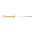 UltraSource-449998 Coarse Honing Steel, 10" Butcher Steel Sharpener with Orange Handle