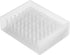 YAMAZAKI home 2992 Self Draining Soap Tray - Floating Holder Dish for Sink, One Size, Clear