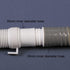2 Pcs Washing Machine Drain Hose Connectors - Dishwasher Adapter with Hose Clamps for 1.06" & 1.18" to 1.18"