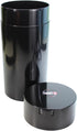 Tightvac Airtight Container - 5oz to 24 Ounce, Smell Proof for Herbs and Dry Goods, Black