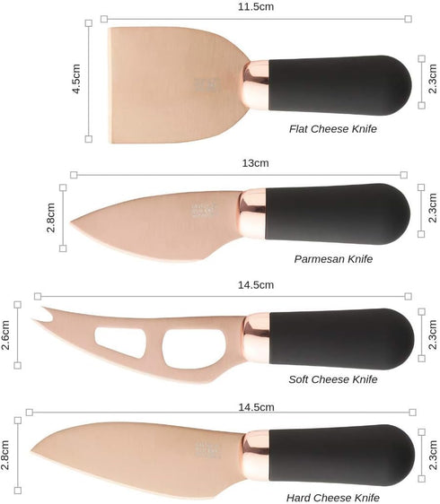 Taylor's Eye Witness Cheese Knife - One, Rose Gold