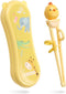 Wakaka Chicken Shape Chopsticks, Easy to Use Training Chopsticks for Children and Adults, Reusable Set (Yellow)