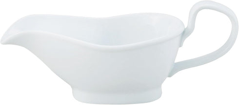 HIC Kitchen Gravy Boat, Fine Porcelain, 8-Ounce