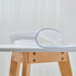 20 Inch 1.5mm Clear Round Table Cover Protector, Thick Plastic Desk Protector Mat, Round Waterproof PVC Desk Cover
