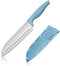 7 Inch Chef's Knife Set, Japanese Paring Knife, Stainless Steel Kitchen Utility Knife with Blade Guard (1 Pcs)