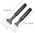 2 Pack - Nylon Bristle Pastry Brush for Basting, Baking, Cooking Food Brush by Hometeq