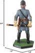 danila-souvenirs Hand Painted Metal Sculpture Miniature Figurine of USA Civil War General Stonewall Jackson 54mm #5.54