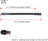 GOODVAC Universal 25" Long Flexible Crevice Tool with Detachable Brush for Dryer Lint