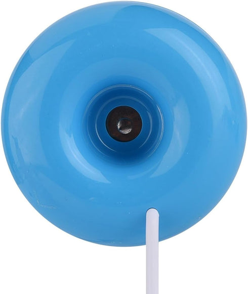Donuts Humidifier Mini Cute Mist; USB Humidifier; Floating Water Air Fresher Aroma Diffuser for Car Travel Use (Blue)