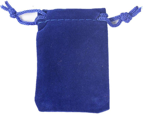 Teensery 25 Pcs Velvet Cloth Drawstring Bags, Jewelry Pouches, Gift Packaging, Party Wedding Favor, 2 x 2.75 Inch