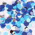 5000 pcs 15mm Biodegradable Tissue Paper Confetti, Royal Blue Circle Wedding Birthday Party Decoration