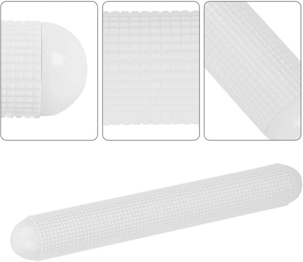 Plastic Non-stick Rolling Pin Fondant Cake Dough Roller, No Handle Baking Kitchen Tool Rolling Kit