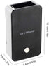 Safety Mini Portable Electric Fan Heater, Energy-saving Room Desktop Air Warmer, Black