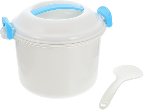 OSALADI Portable Rice Cooker, Microwave Rice and Pasta Cooker, Dishwasher Safe Food Container for Vegetables