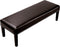 Fuloon Fuax Leather Dining Bench Cover - Anti-Dust Stretch Bench Slipcover Waterproof