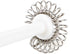 Fdit F-012 Electric Handheld Kitchen Egg Beater, Portable Mini Milk Frother, Drink Mixer