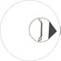 134527100 Washer Door Boot Spring Clamp, Fits Frigidaire Electrolux Washer, Door Boot Seal Retaining Ring, AP3844563.