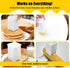smrtcol 4 Pack Plastic Butter Spreader Corn Cob with Cover Butter Spreader for Corn, Bread & Cooking for Even Spread on