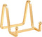 Plate Holder Easel Display Stand - Metal Plate Stands for Display, Gold Iron Easels for Pictures and Decorative Plates