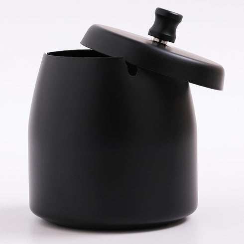 Stainless Steel Ashtray with Lid for Cigarettes, Smokeless Odorless Windproof for Home Office Outdoor Patio