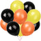 Yellow Black Orange Balloons, 100 Pack 12 inch Latex Balloons for Birthday Wedding Baby Shower Party Decoration