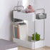 2-Tier Adjustable Countertop Organizer Tray, Dual-Level Spice Rack and Cosmetic Storage for Kitchen Cabinet & Pantry