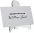 Acrylic 4" Clear Easels, Set of 6, Tabletop Display Stand for Plates, Pictures, Books, Plaques
