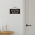 Lets Stay In Bed Sign - Love Wall Decor for Couples, Bedroom Wall Quotes for Home Decor