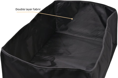 Heavy Duty Waterproof Air Fry Countertop Oven Dust Cover, Compatible with Ninja SP101/SP351/SP201 (Black)