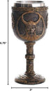 Pacific Giftware Norse Mythology Loki Wine Goblet Chalice Cup, 7oz