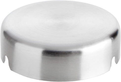 Juvale 5 Pack Stainless Steel Ashtrays - Round Patio Ashtray for Cigarettes, Indoor & Outdoor Use
