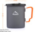 widesea Camping Coffee Pot 750ML | French Press Coffee Maker, Lightweight Backpacking Pot with Collapsible Handle for