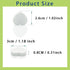 Fridge Magnets, 10 Pcs Heavy Duty Refrigerator Magnets, Cute Mini Heart Magnets for Whiteboard, Kitchen & Office