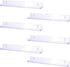 Sooyee 6 Pack 15 Inch Acrylic Invisible Kids Floating Bookshelf for Kids