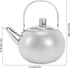 304 Stainless Steel Teapot, Water Kettle Stove Top Tea Pot with Filter and Lid for Brewing Loose Leaf and Tea Bags