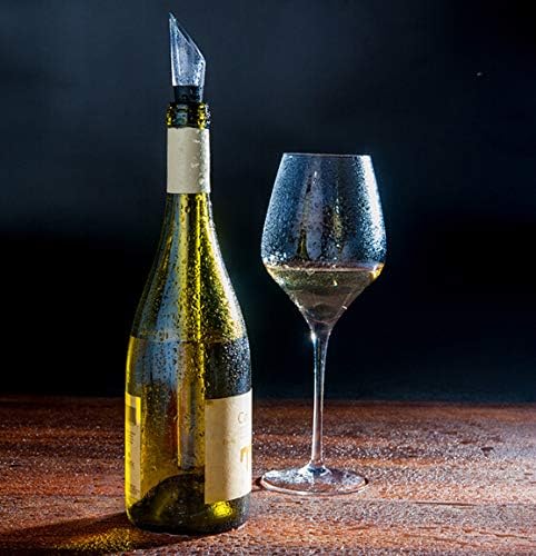 YouYah Wine Chiller Stick 3-in-1 Stainless Steel Bottle Cooler Stick, Rapid Iceless Wine Chilling Rod with Aerator and