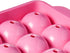 Hutzler Ice Ball Tray, 24 Balls, Pink