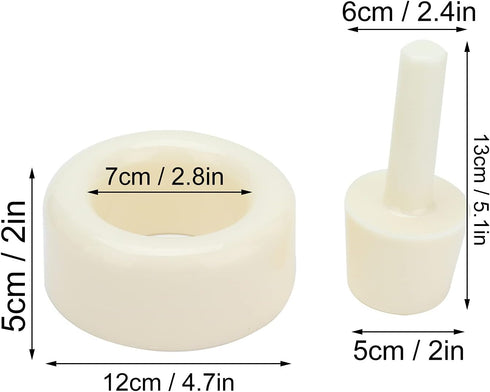 Crispy Waffle Cone Kit, Plastic Ice Cream Maker Cone Roller Forming Tool Cone Roller Egg Roll DIY Mold Waffle Cone Mold Kit for Kitchen