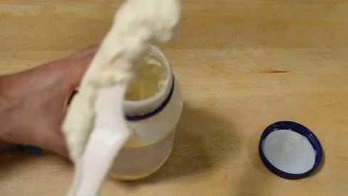 1 Compac Mayo Knife & Jar Scraper Spreader - Plastic Knife Spatula for Scraping Mayonnaise Jars and Spreading