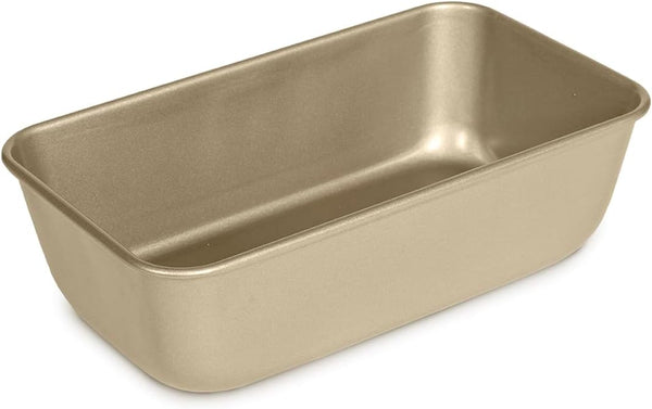 Glad Nonstick Loaf Baking Pan - Heavy Duty Metal Bakeware for Bread and Cakes, 9.5 x 5.5 x 3 inches